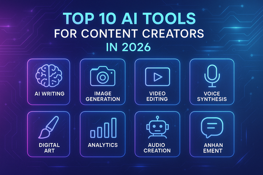 Top 10 AI Tools for Content Creators in 2026