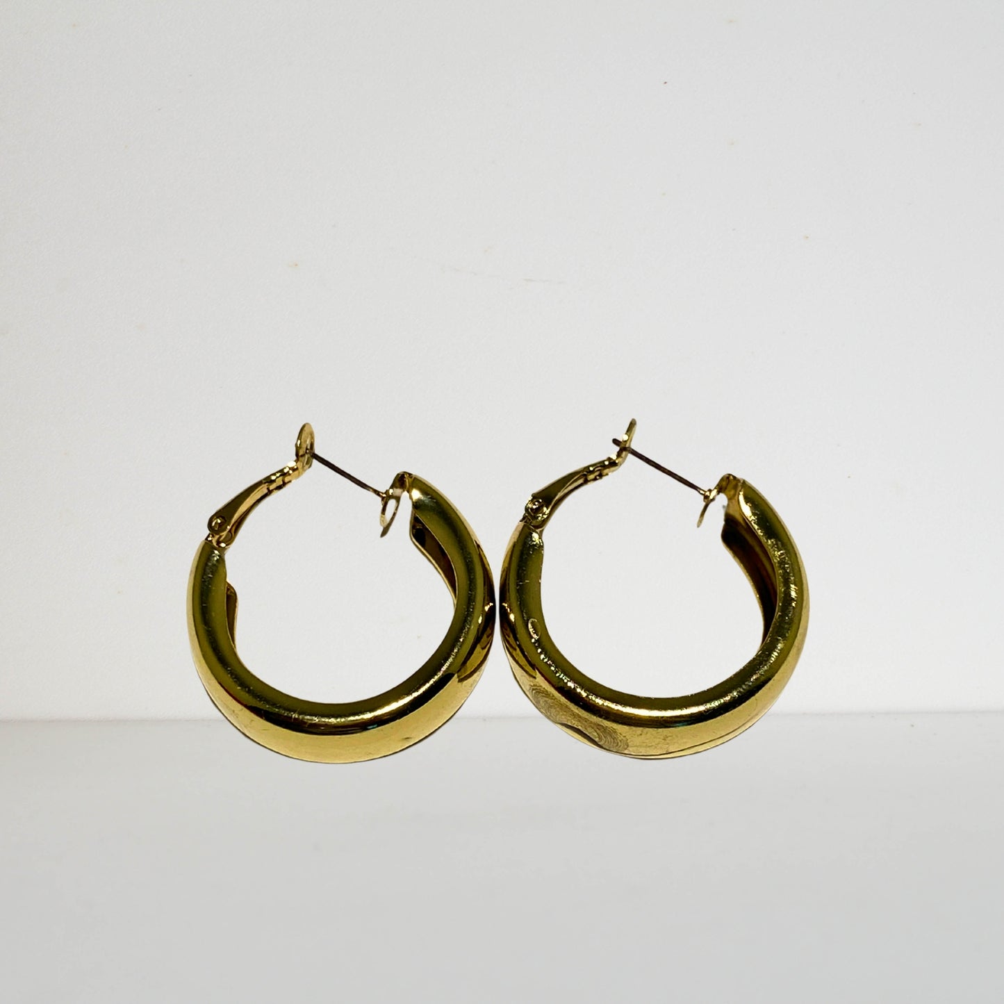 Classic Bold Gold Earrings