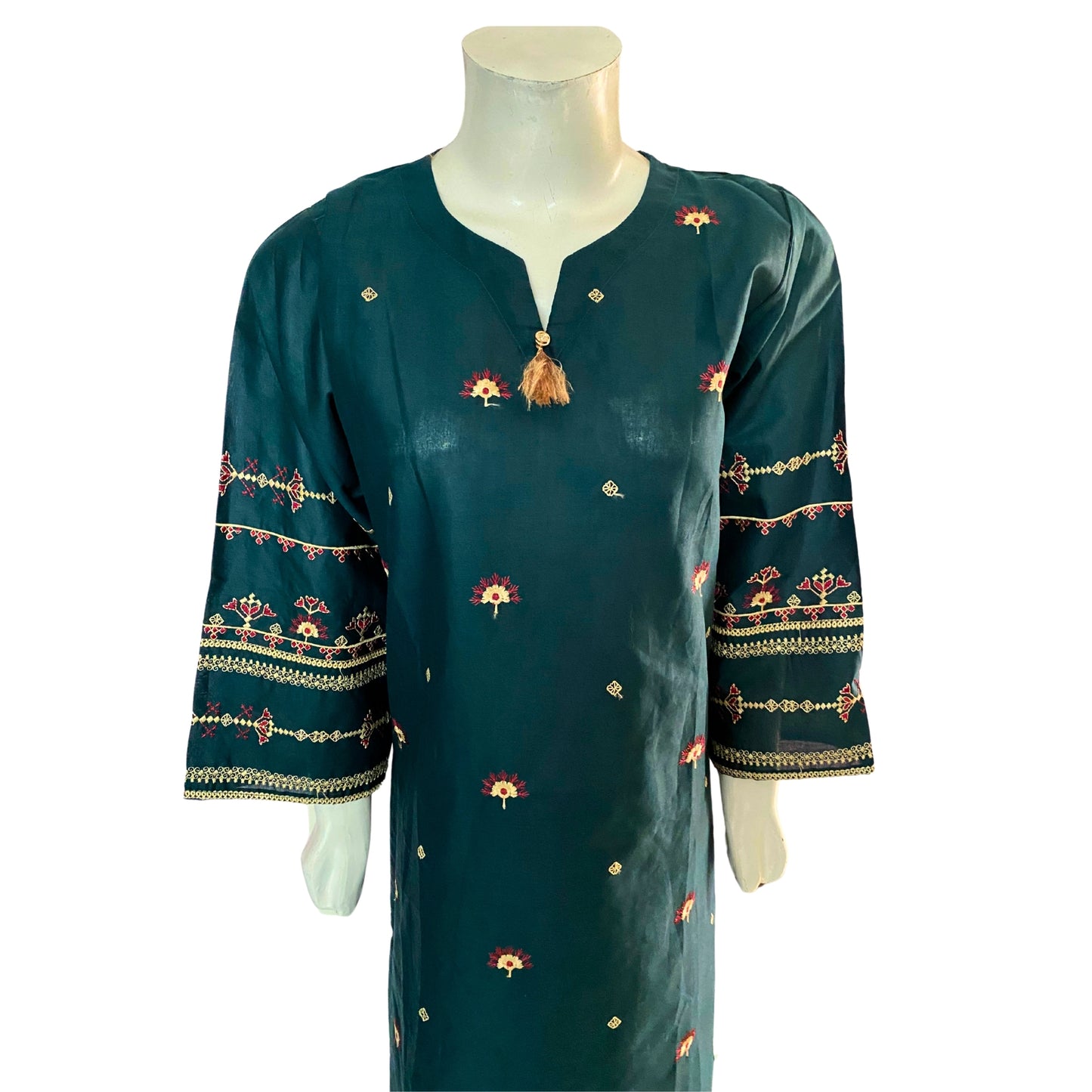 2 Piece Cotton Lawn Suit - Embroidered (Pret)