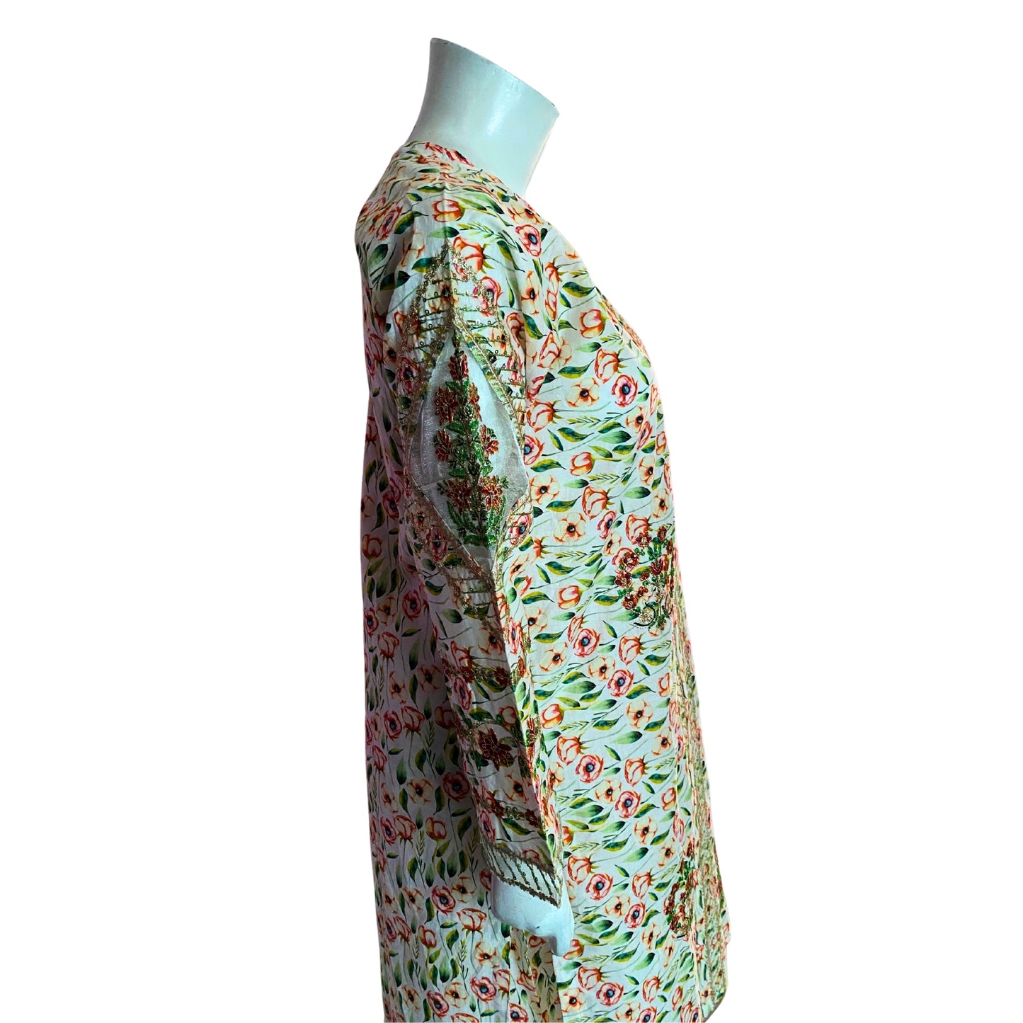 2 Piece Cotton Lawn Suit - Embroidered (Pret)