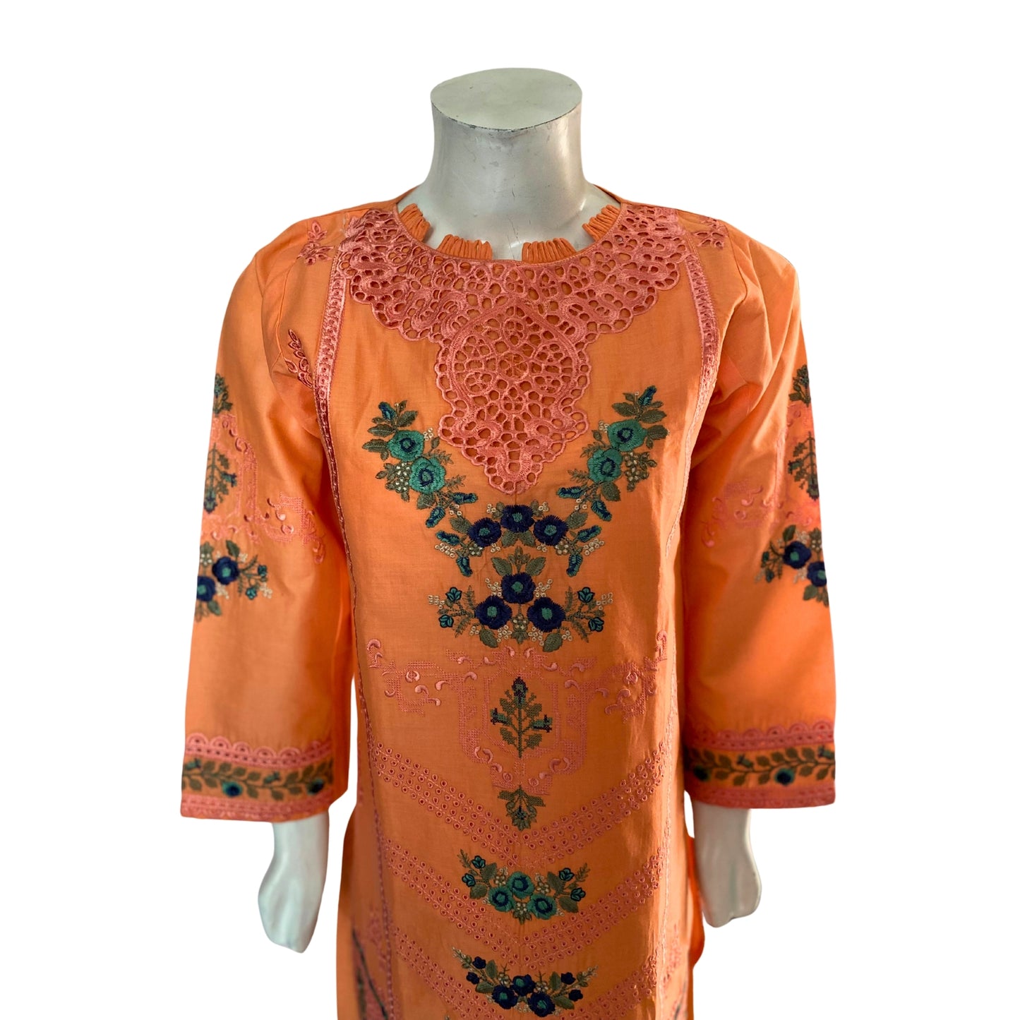 2 Piece Cotton Lawn Suit - Embroidered (Pret)