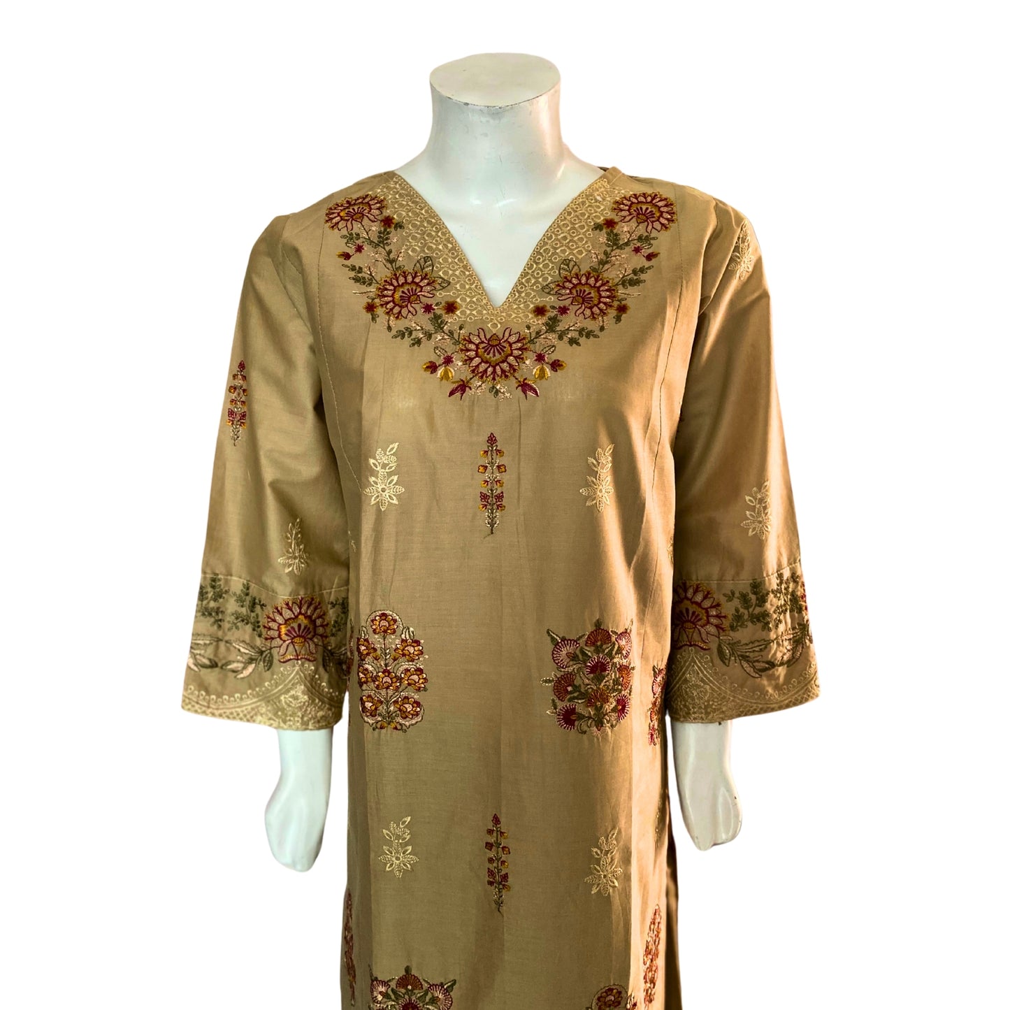 2 Piece Cotton Lawn Suit - Embroidered (Pret)
