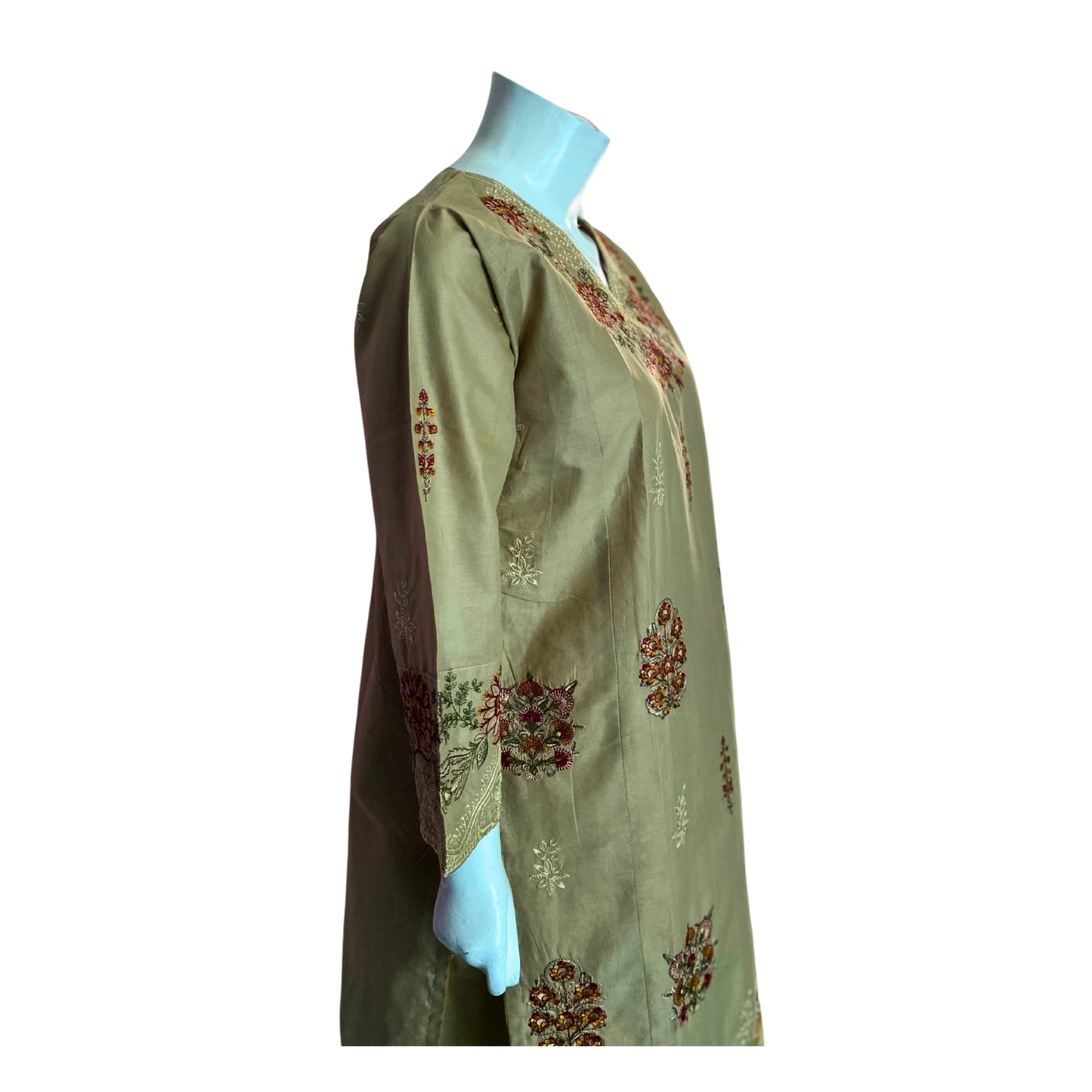 2 Piece Cotton Lawn Suit - Embroidered (Pret)