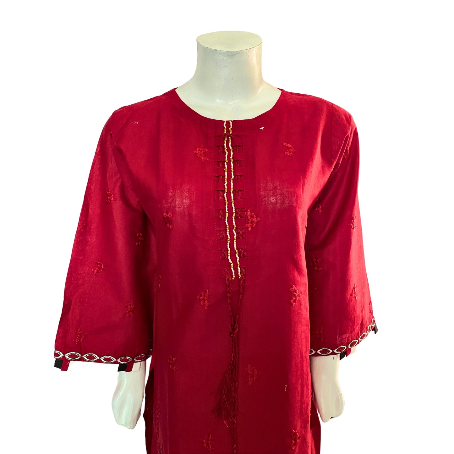 2 Piece Cotton Lawn Suit - Embroidered (Pret)