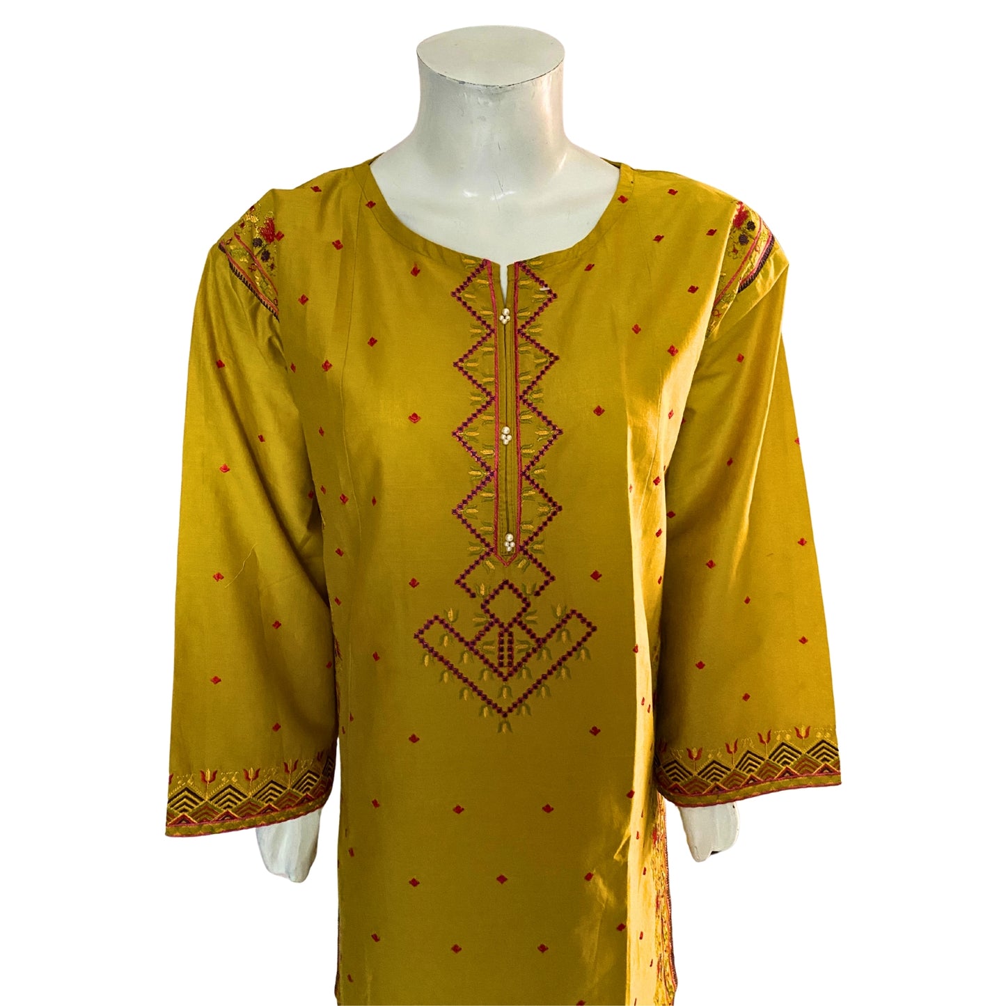 2 Piece Cotton Lawn Suit - Embroidered (Pret)