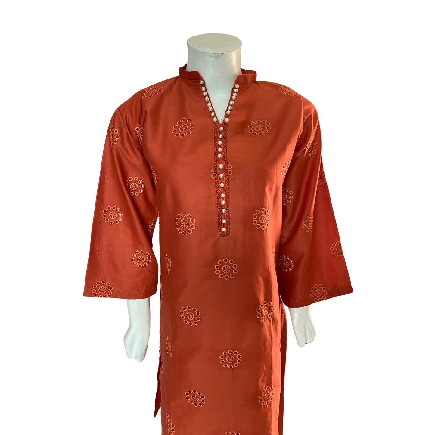 2 Piece Cotton Lawn Suit - Embroidered (Pret)