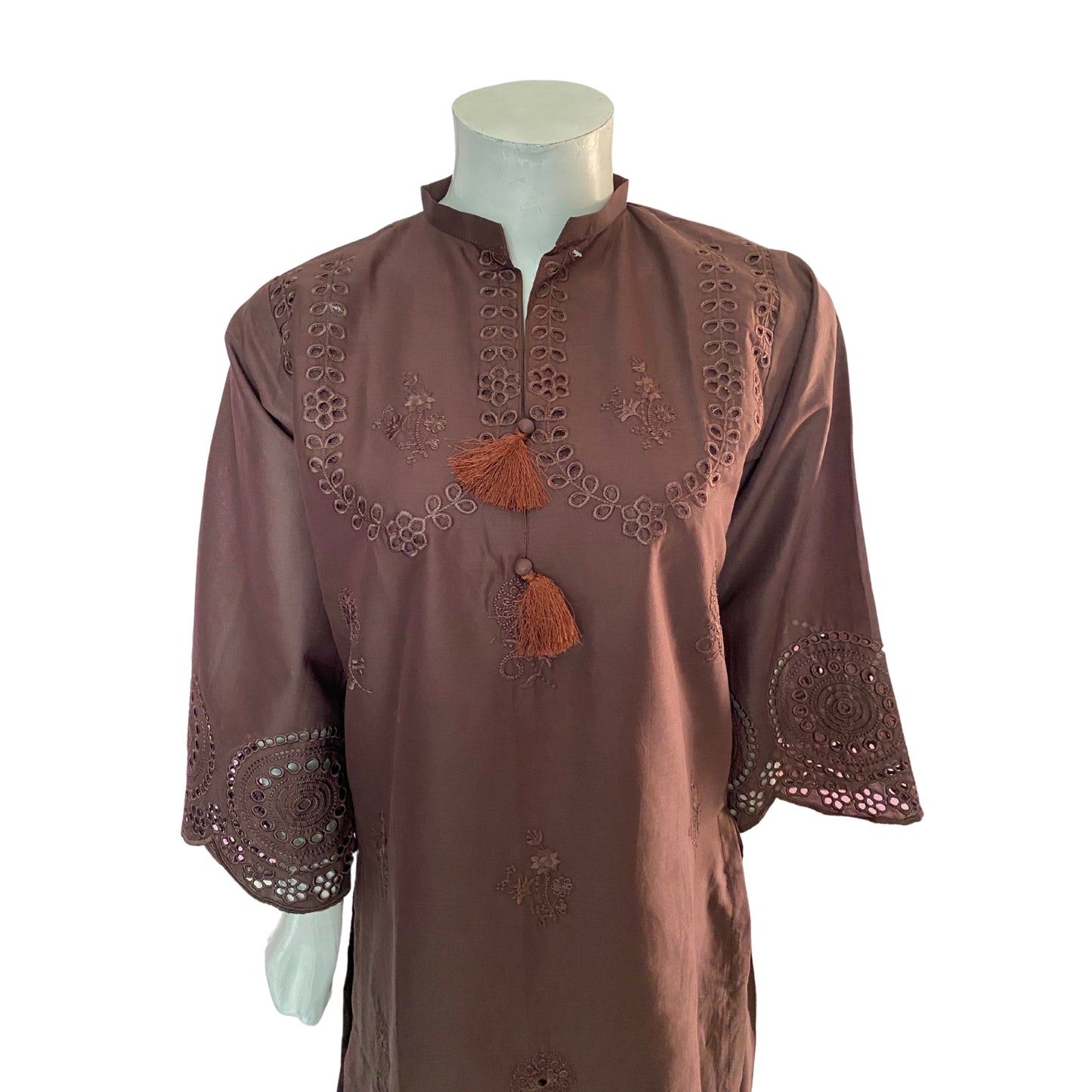 3 Piece Cotton Lawn Suit - Embroidered (Pret)