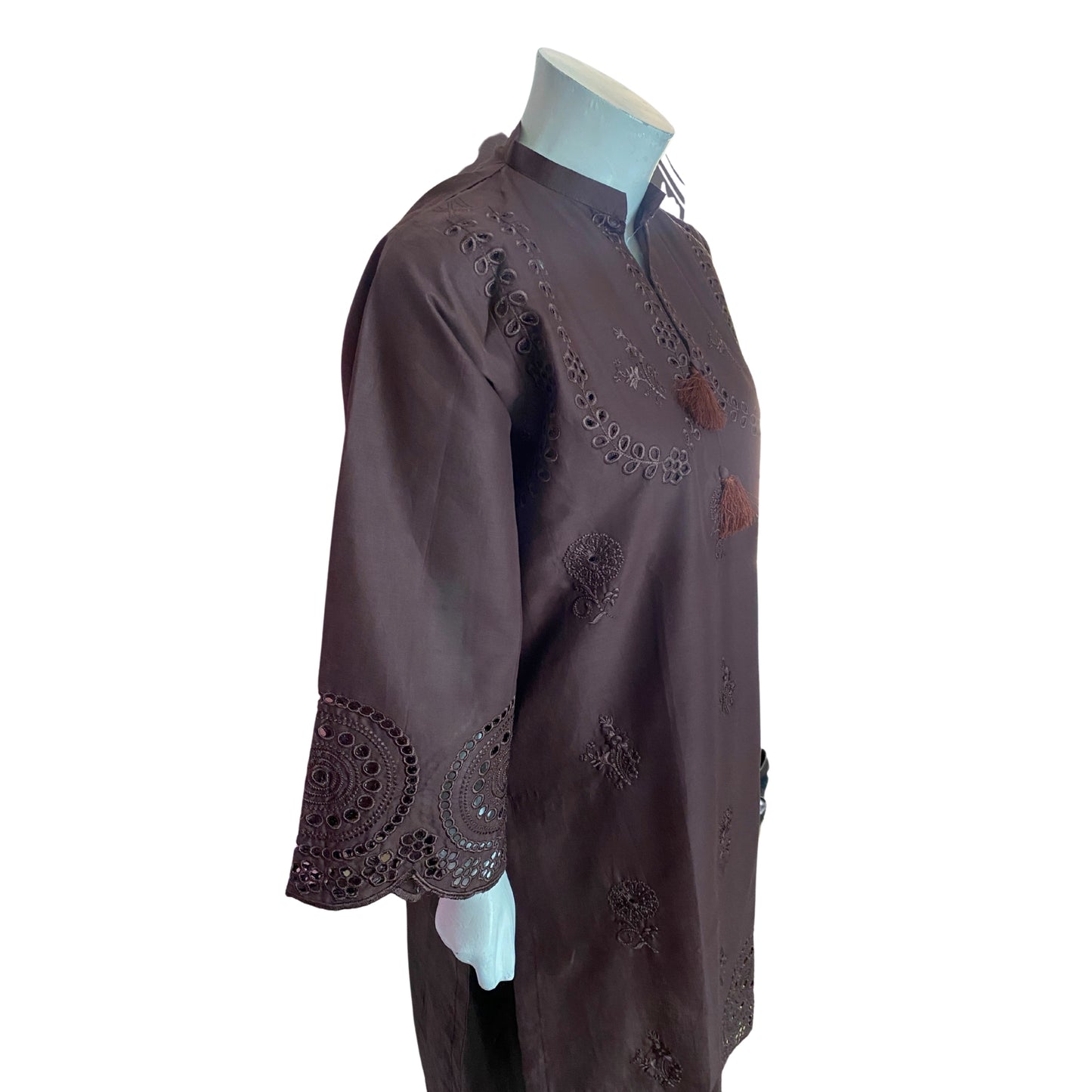 3 Piece Cotton Lawn Suit - Embroidered (Pret)