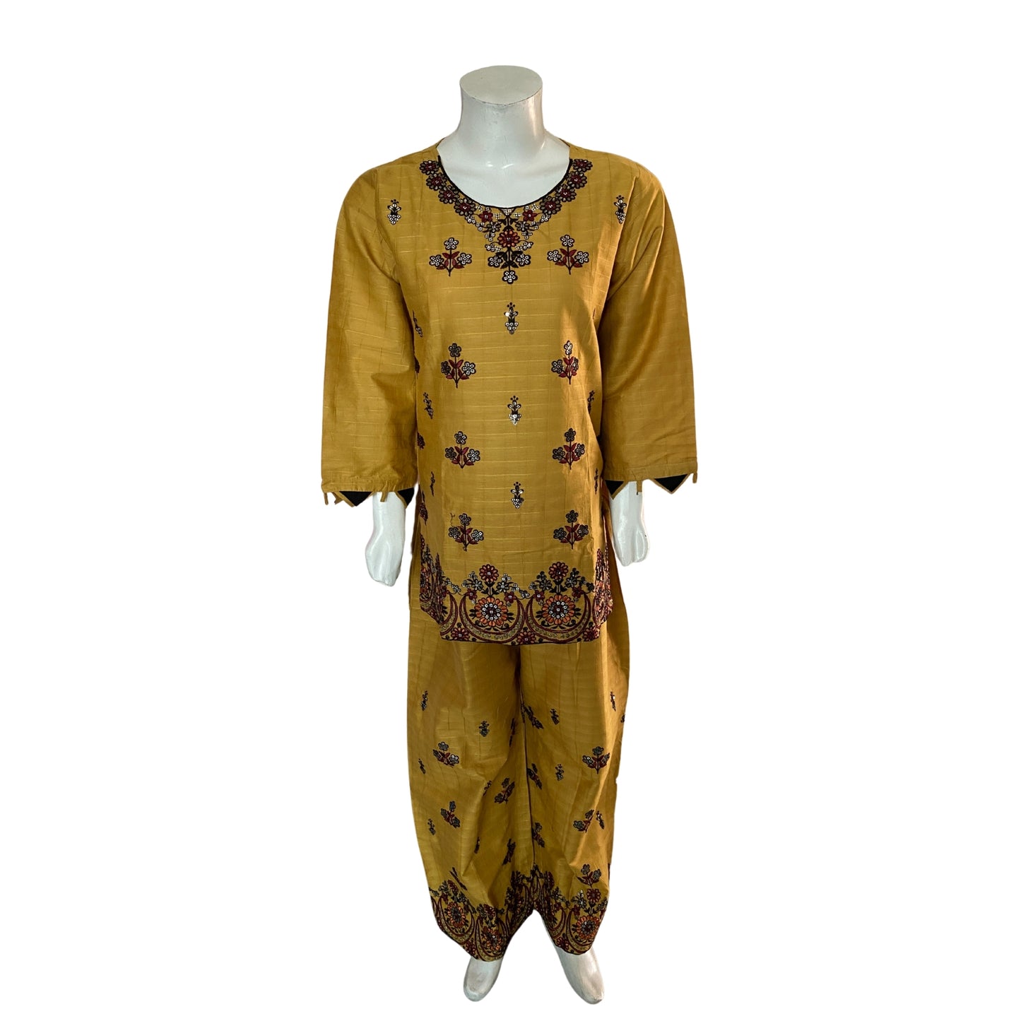 3 Piece Cotton Lawn Suit - Embroidered (Pret)