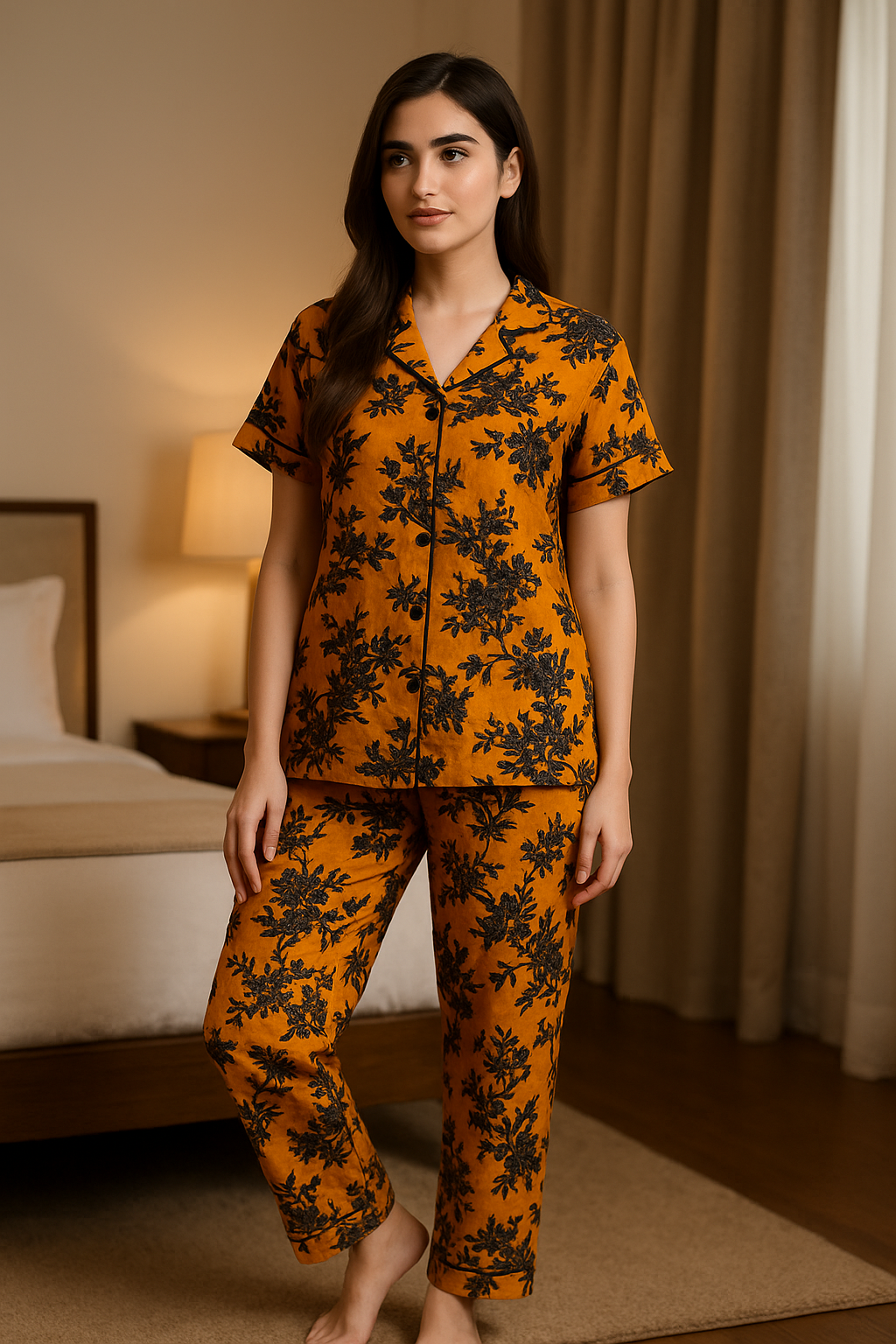 2 Piece Nightwear - Stitched