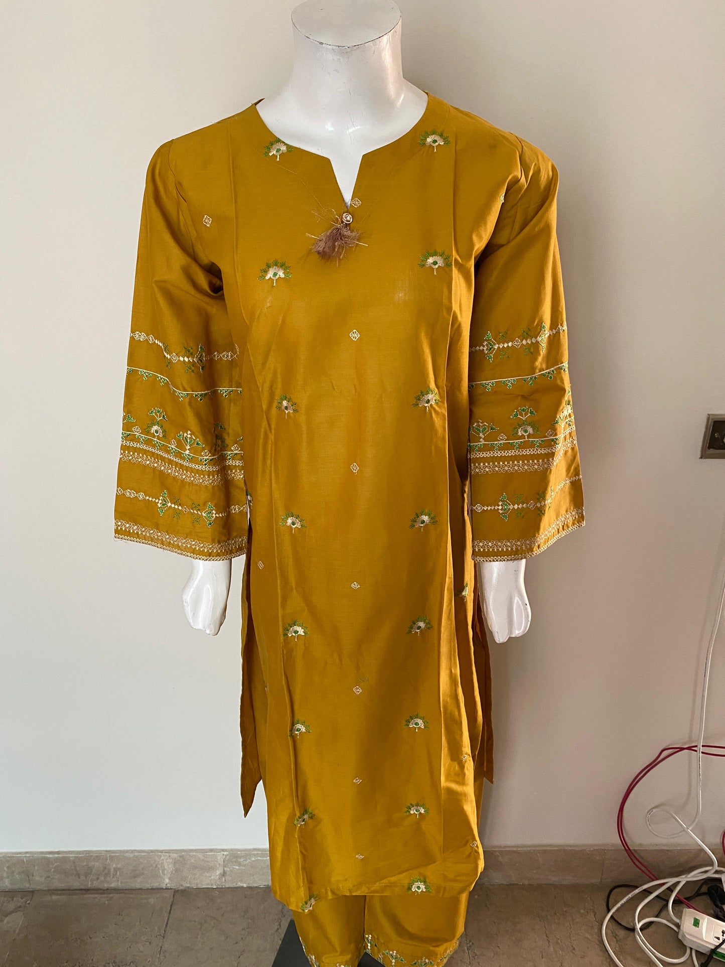 2 Piece Cotton Lawn Suit - Embroidered (Pret)