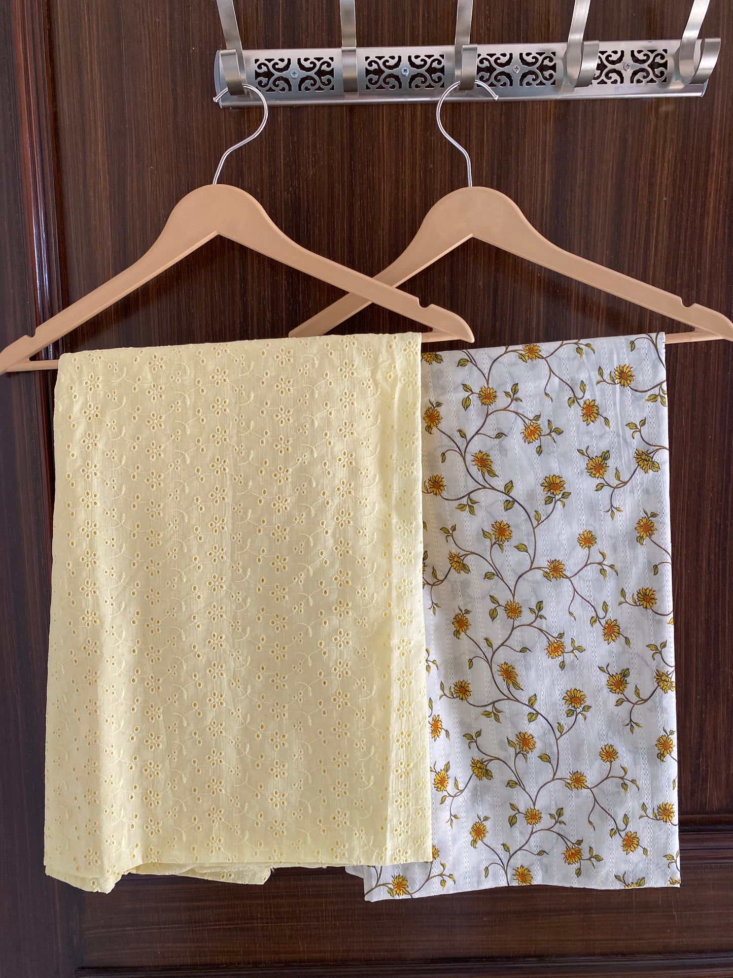 2 Piece Chikankari Cotton Lawn Suit - Embroidered (Unstiched)