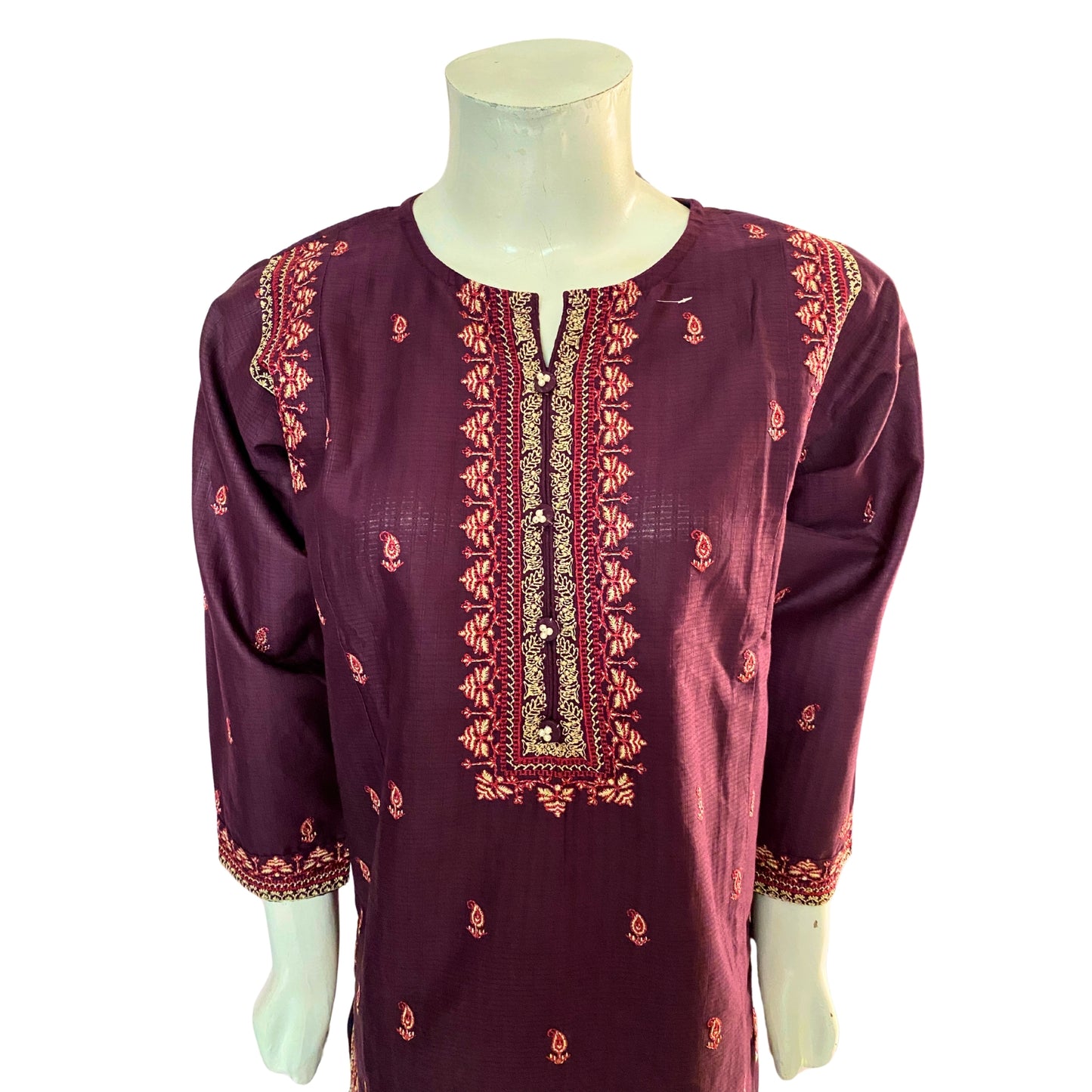 2 Piece Cotton Lawn Suit - Embroidered (Pret)