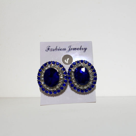 Royal Blue Stud Earrings