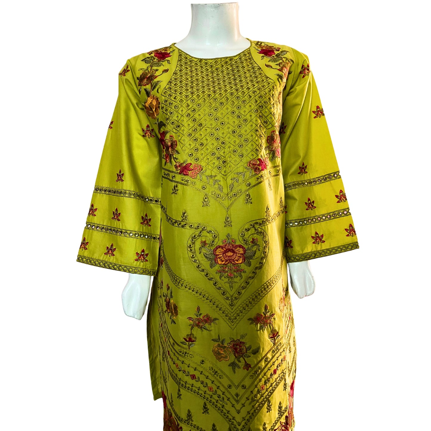 2 Piece Cotton Lawn Suit - Embroidered (Pret)