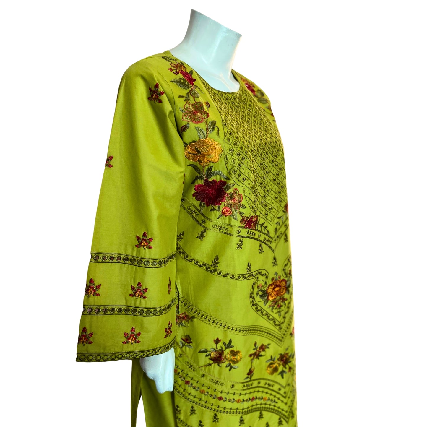 2 Piece Cotton Lawn Suit - Embroidered (Pret)