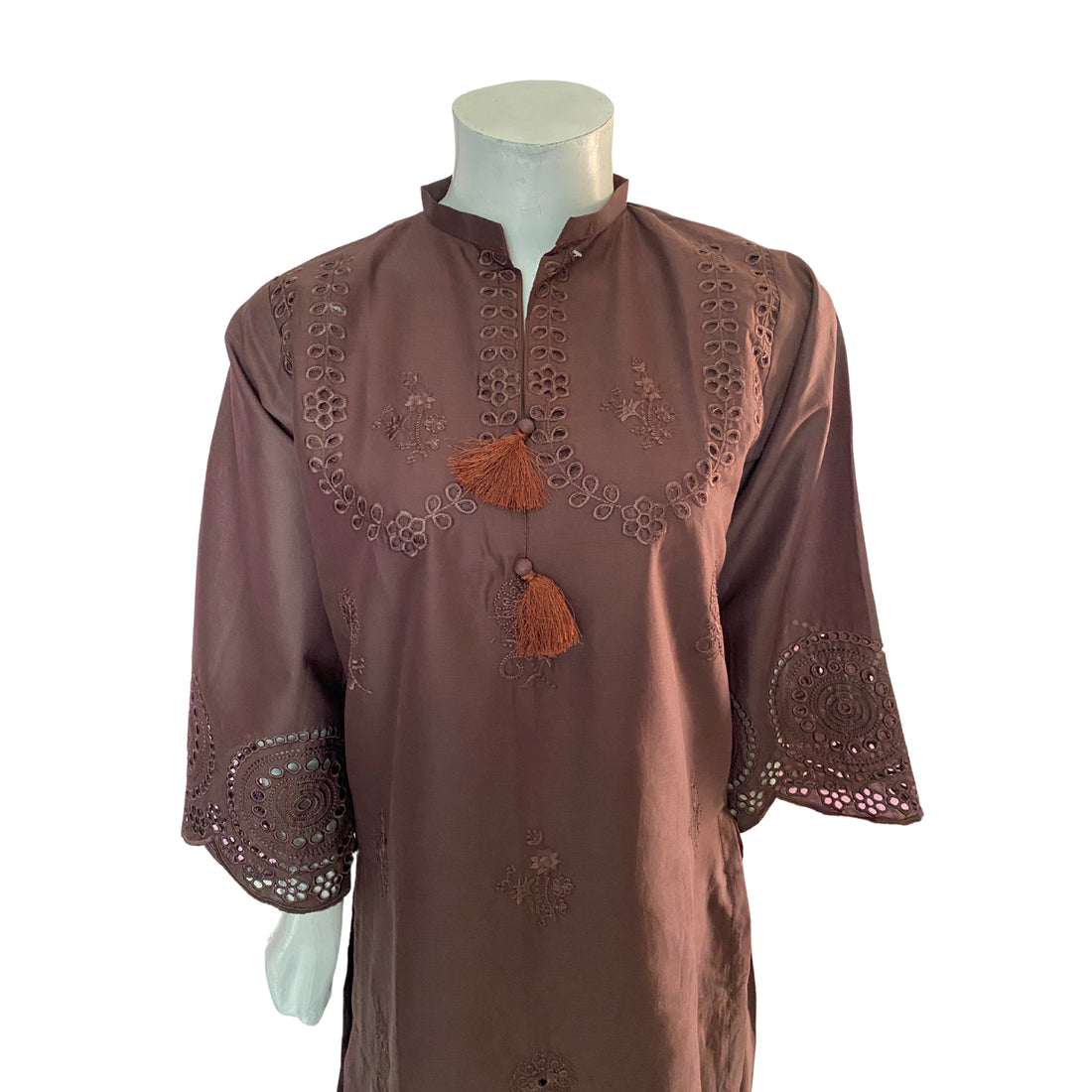 3 Piece Cotton Lawn Suit - Embroidered (Pret)