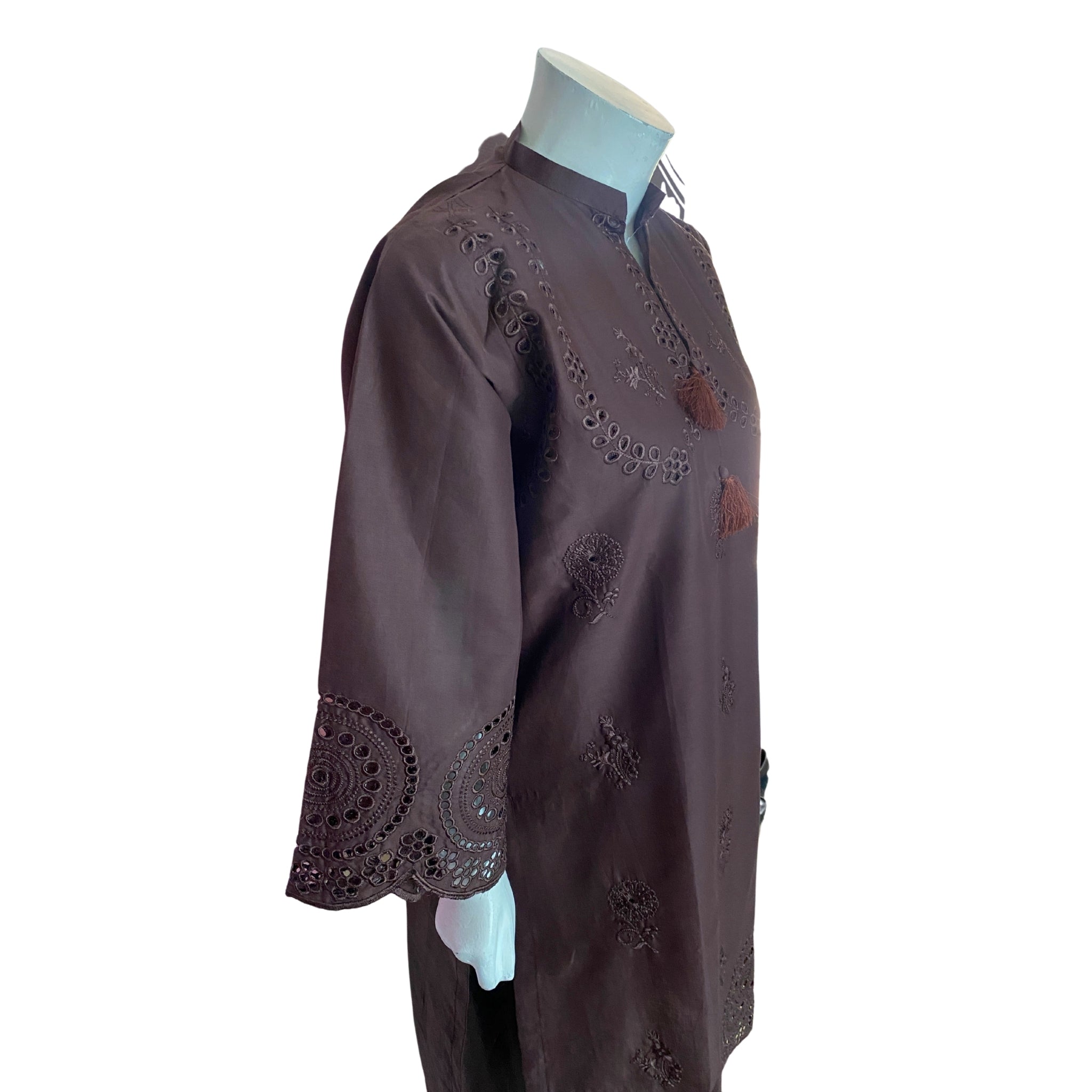 3 Piece Cotton Lawn Suit - Embroidered (Pret)