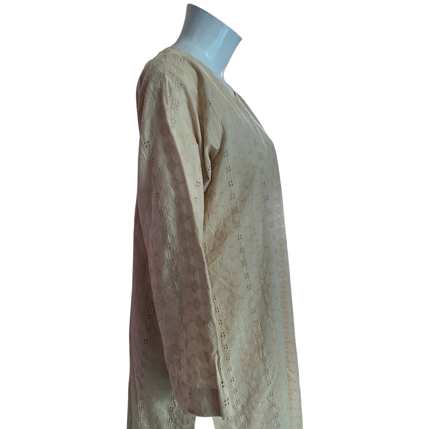 2 Piece Premium Chikankari Cotton Lawn Suit - Embroidered (Pret)