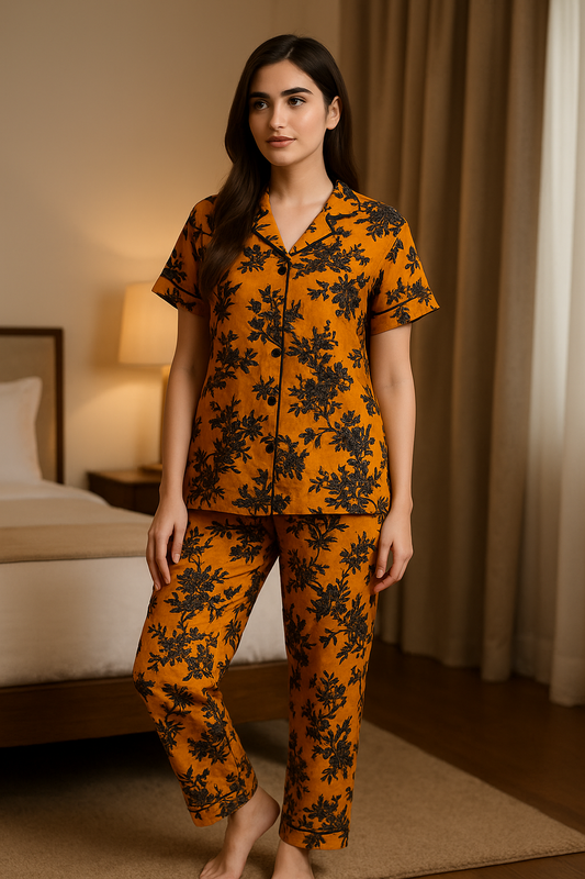 2 Piece Nightwear - Stitched