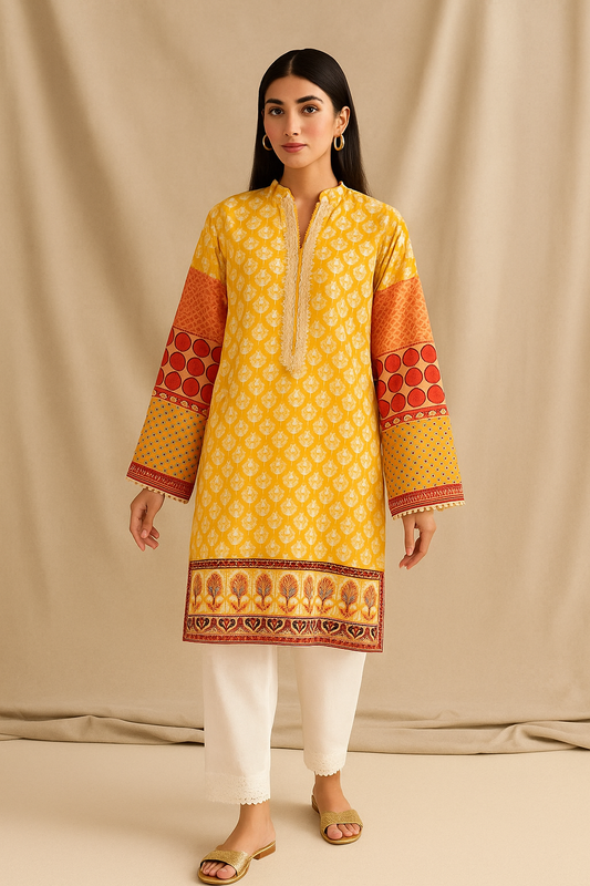 3 Piece Sana Safinaz Lawn Suit - Printed (Unstiched)