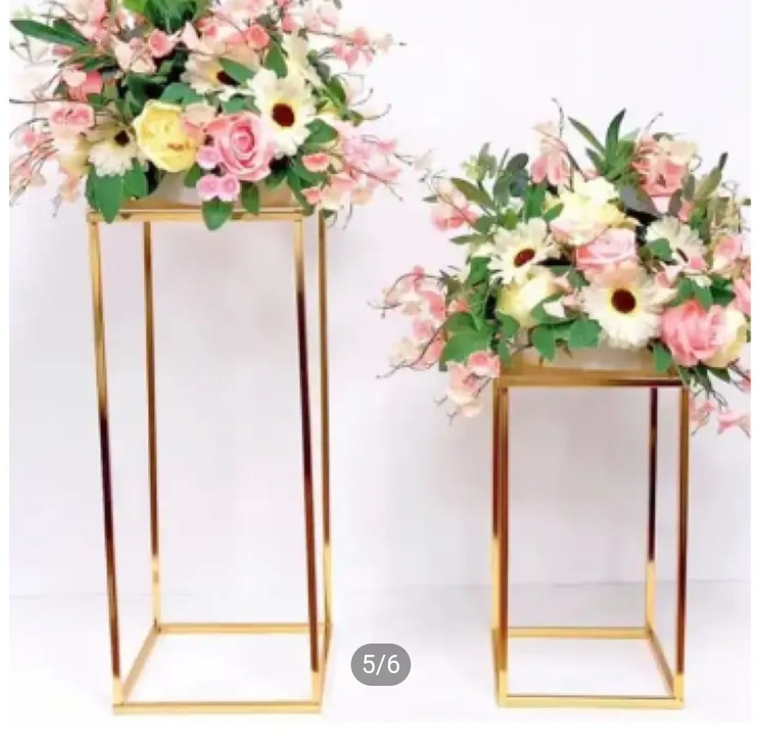 Planters - Planters Pot - Planters Pots flower stand - 2 Metal Plant Flower Floor Stand- Modren Planters Flower Pots - Flower Stands