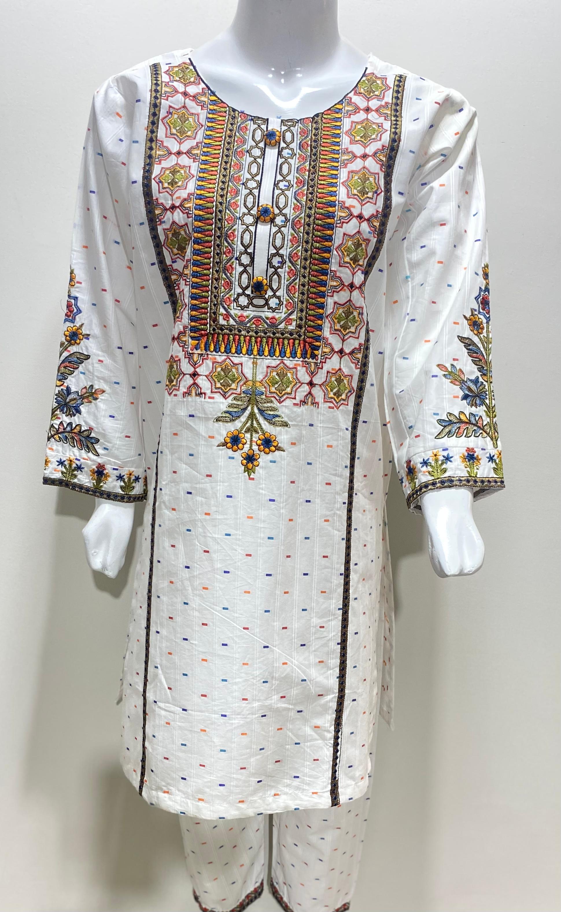 Lawn New Summer Arrival Lawn stitched Embroidery 2 Piece Suit