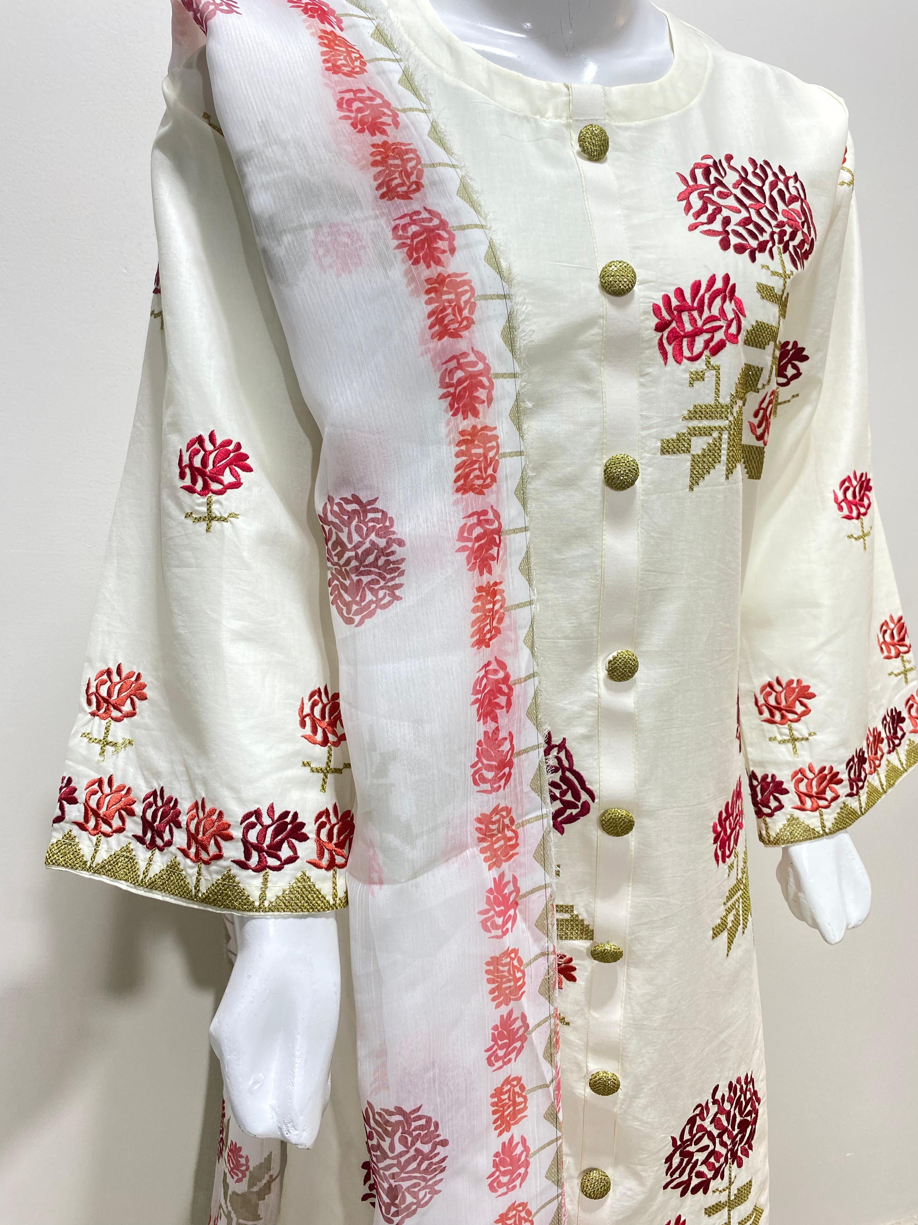 Lawn New Summer Arrival Lawn stitched Embroidery 2 Piece Suit