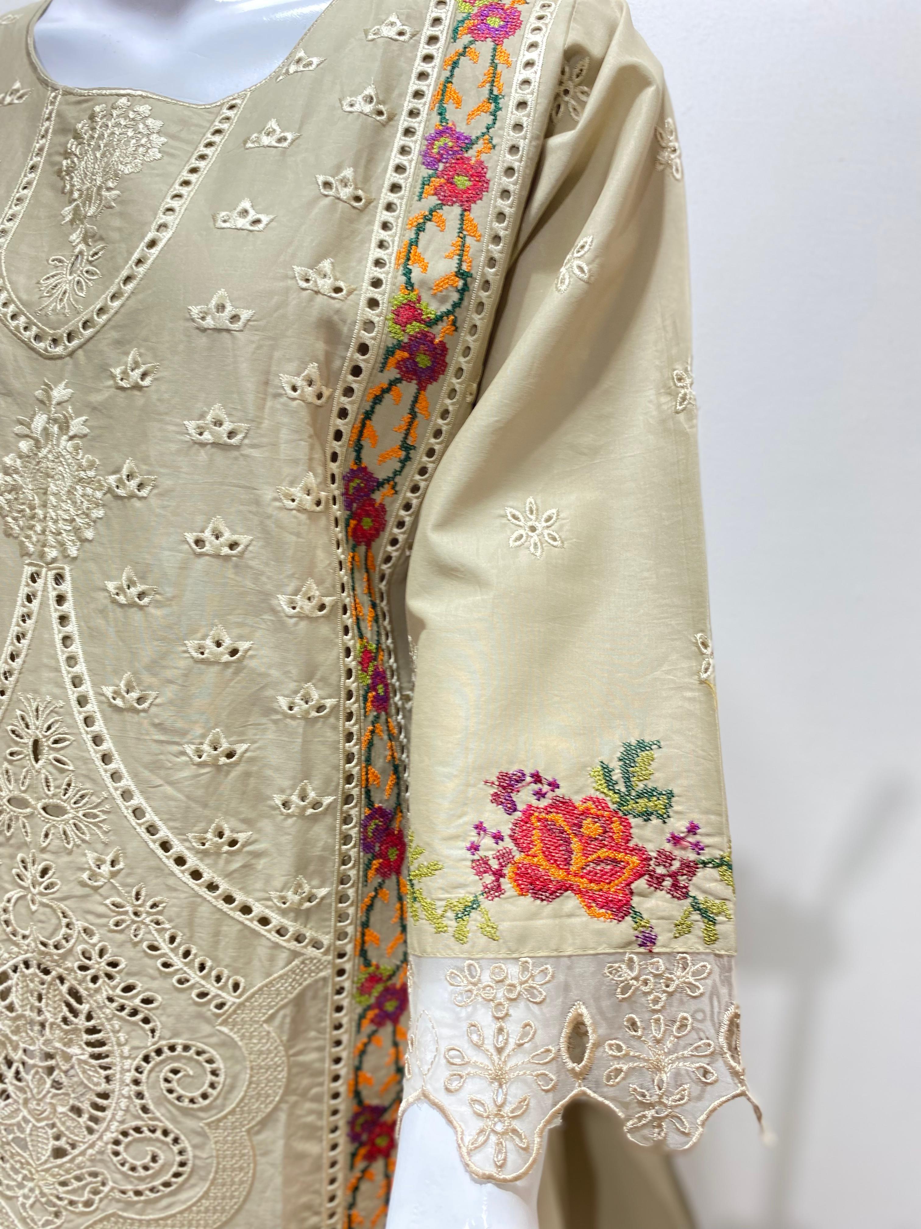 Lawn New Summer Arrival Lawn stitched Embroidery 2 Piece Suit