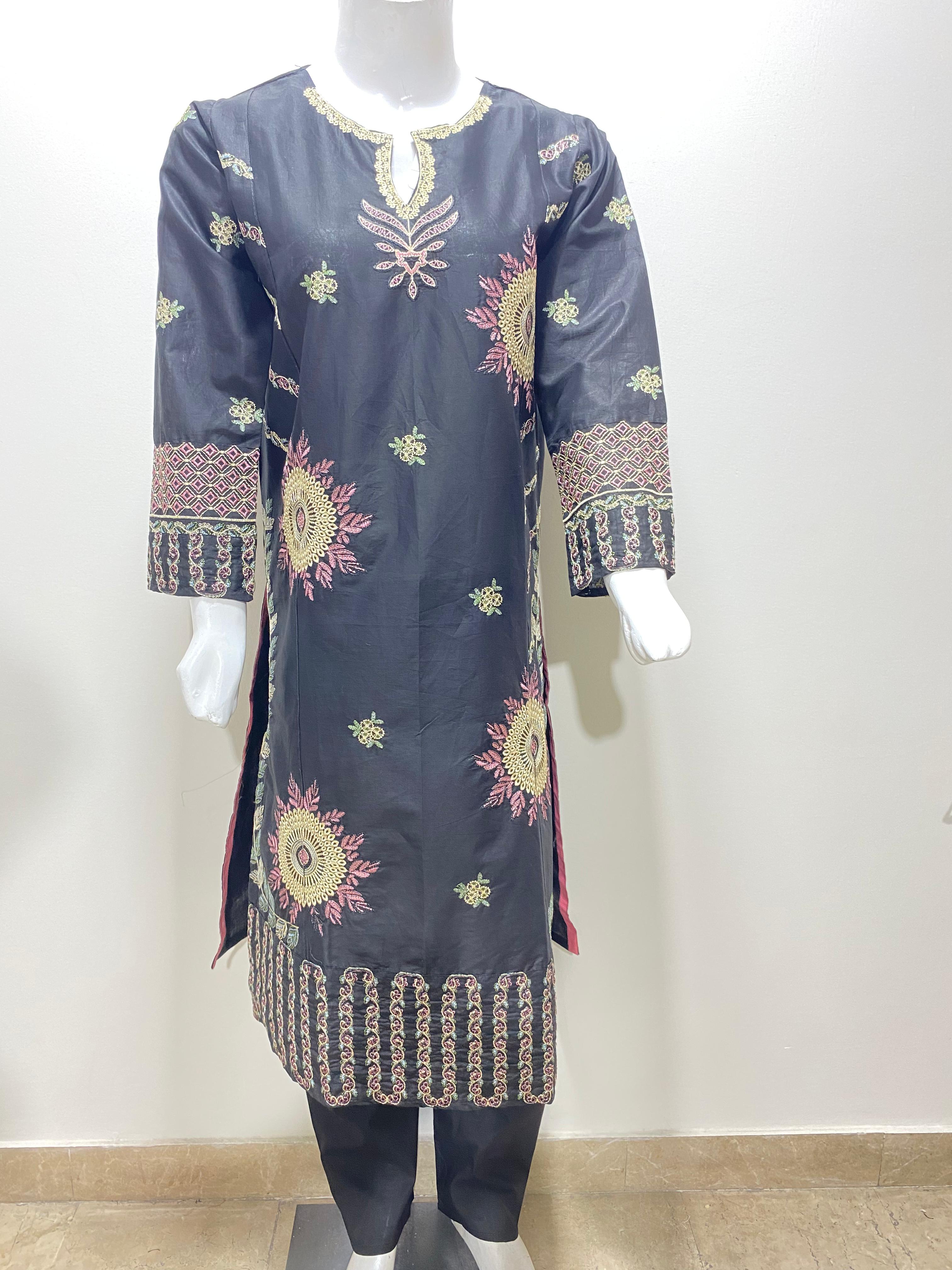 Lawn New Summer Arrival Lawn stitched Embroidery 2 Piece Suit