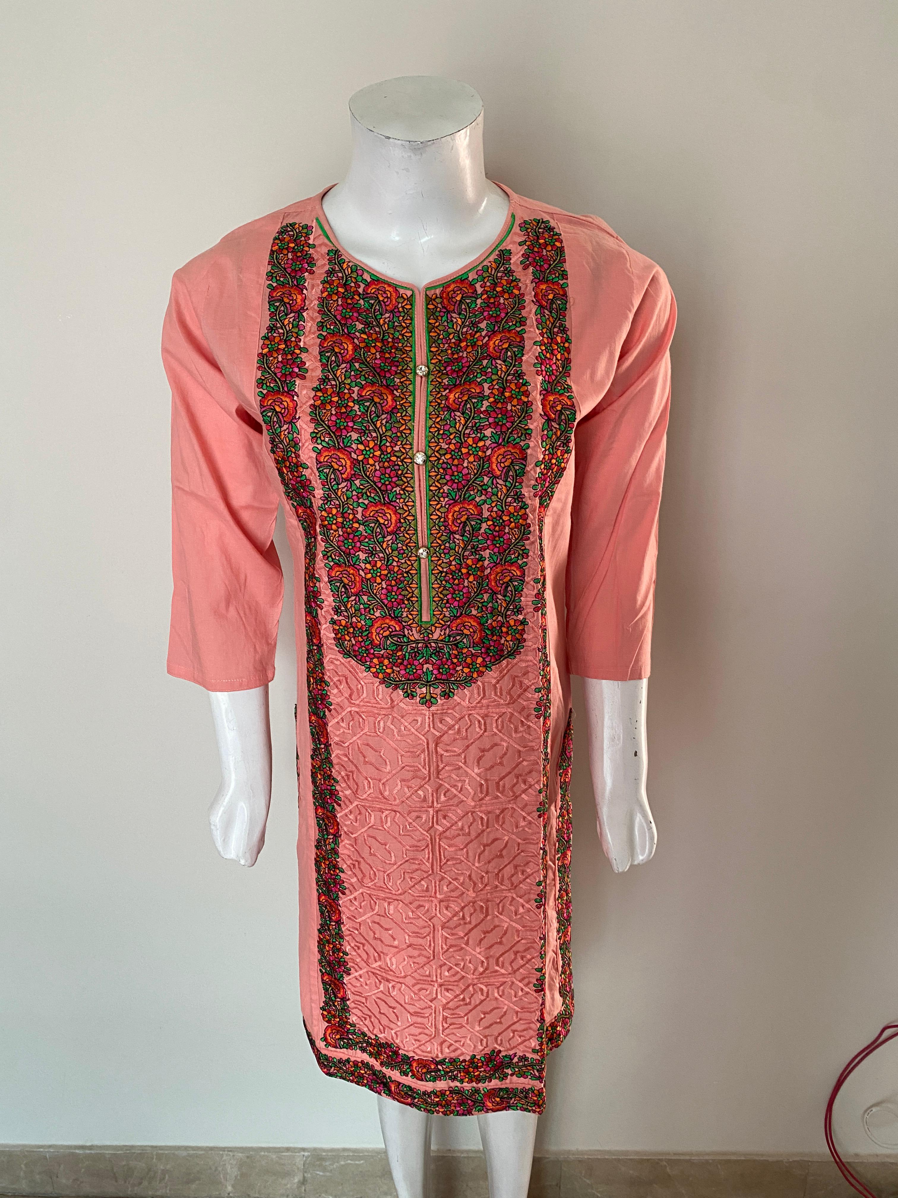 1 Piece Cotton Lawn Shirt- Embroidered (Pret)