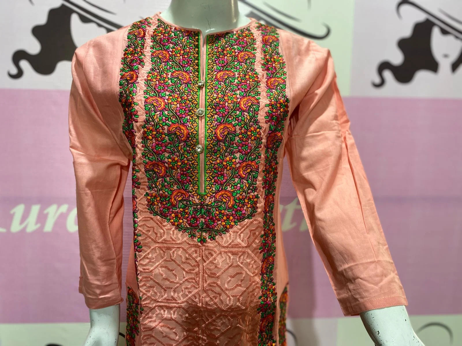 Lawn New Summer Arrival Lawn stitched Embroidery 1 Piece Only Shirt