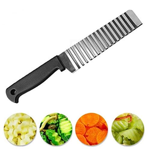 Wavy Crinkle Cutter Knife